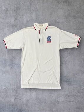 Vintage 90s Ford Racing Willow Pointe 100% Cotton Sz M Polo